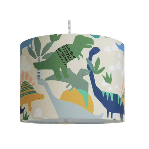 Multicoloured dinos fabric - ,