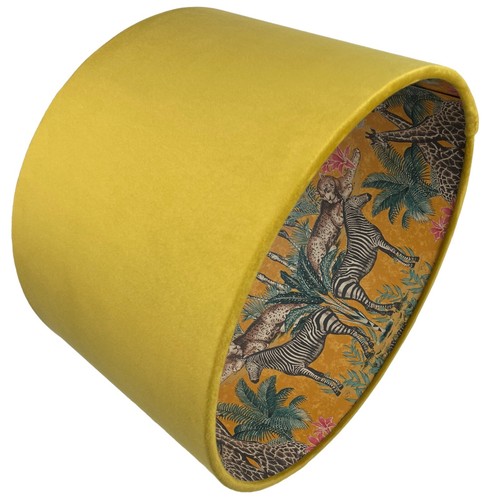 Velvet safari lampshade for - safari,