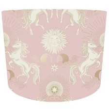 Pink Unicorn Lampshade Ceiling